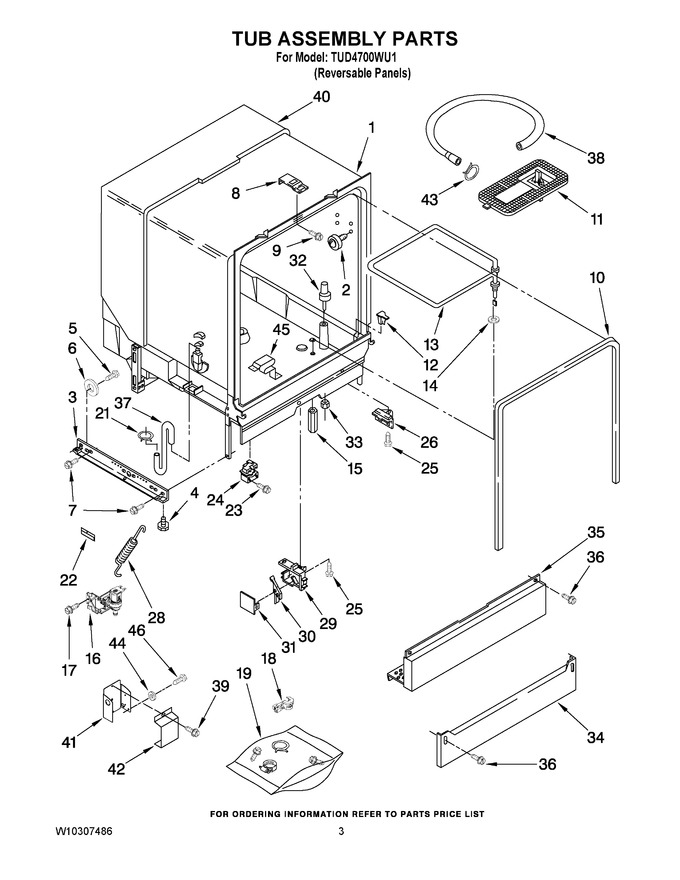 Diagram for TUD4700WU1