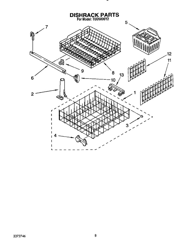 Diagram for TUD5000Y2