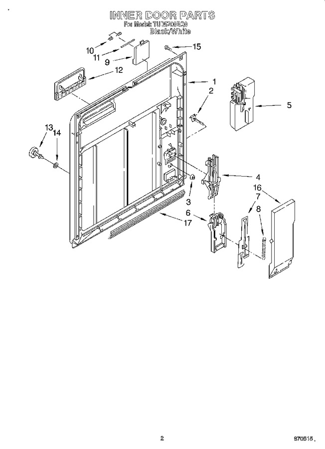 Diagram for TUD5700EQ0