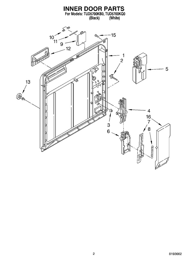 Diagram for TUD5700KQ0