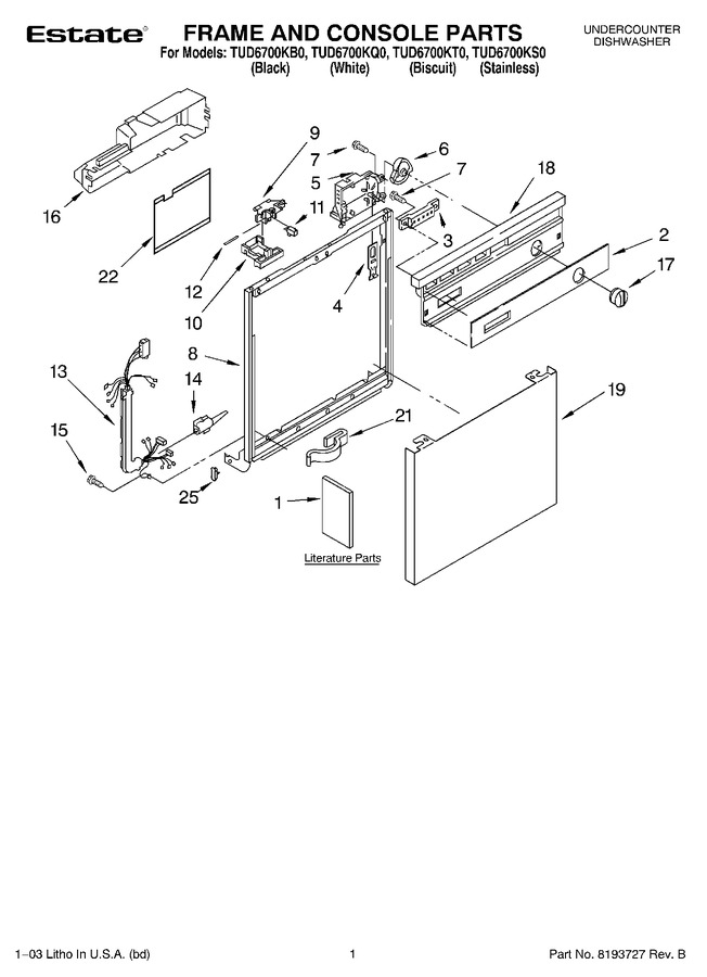 Diagram for TUD6700KQ0