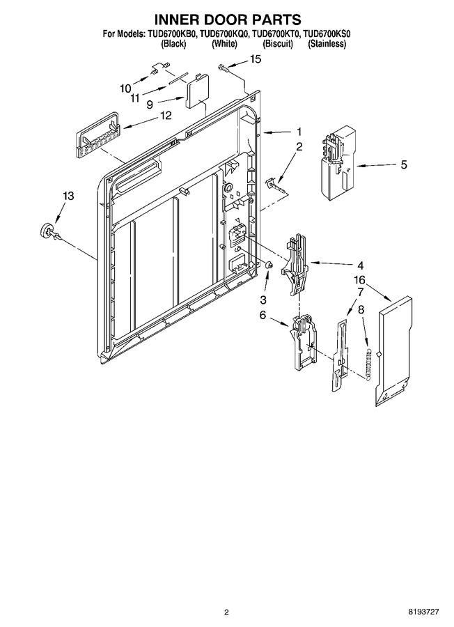 Diagram for TUD6700KQ0