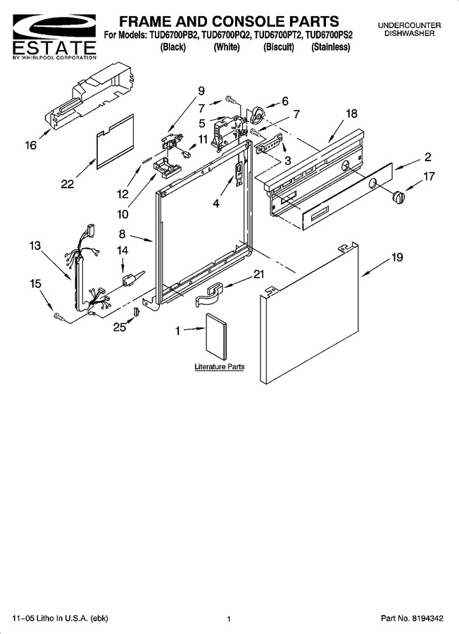 Diagram for TUD6700PT2