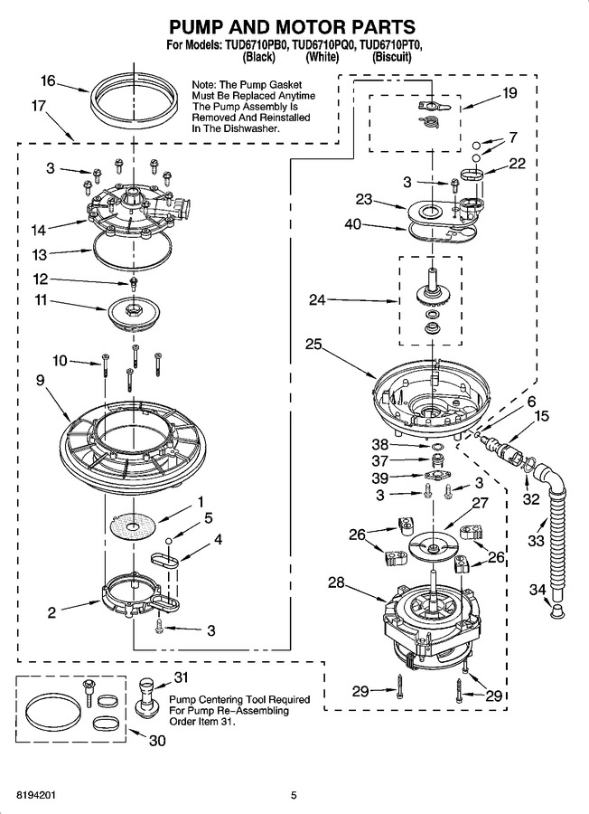 Diagram for TUD6710PT0