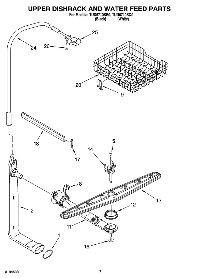 Diagram for TUD6710SQ0
