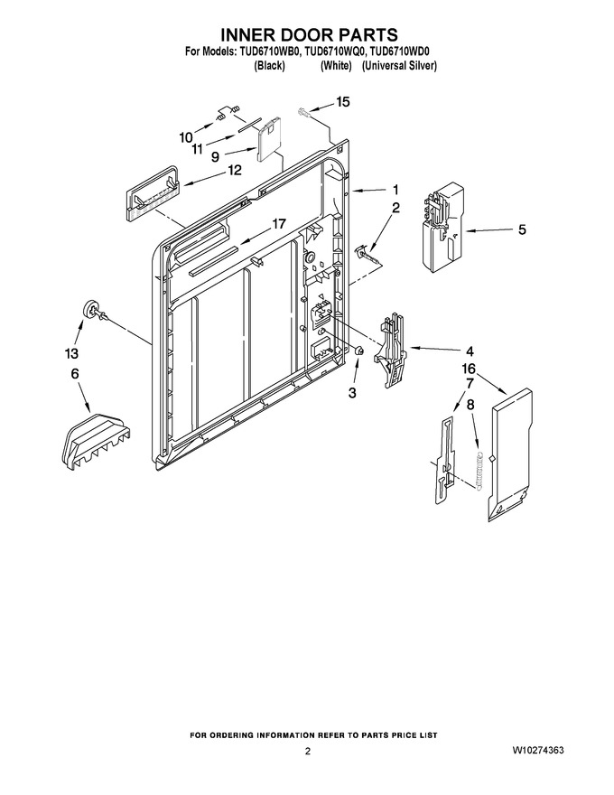 Diagram for TUD6710WQ0