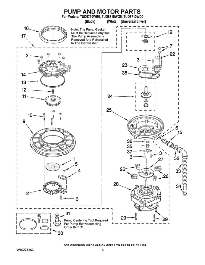 Diagram for TUD6710WQ0