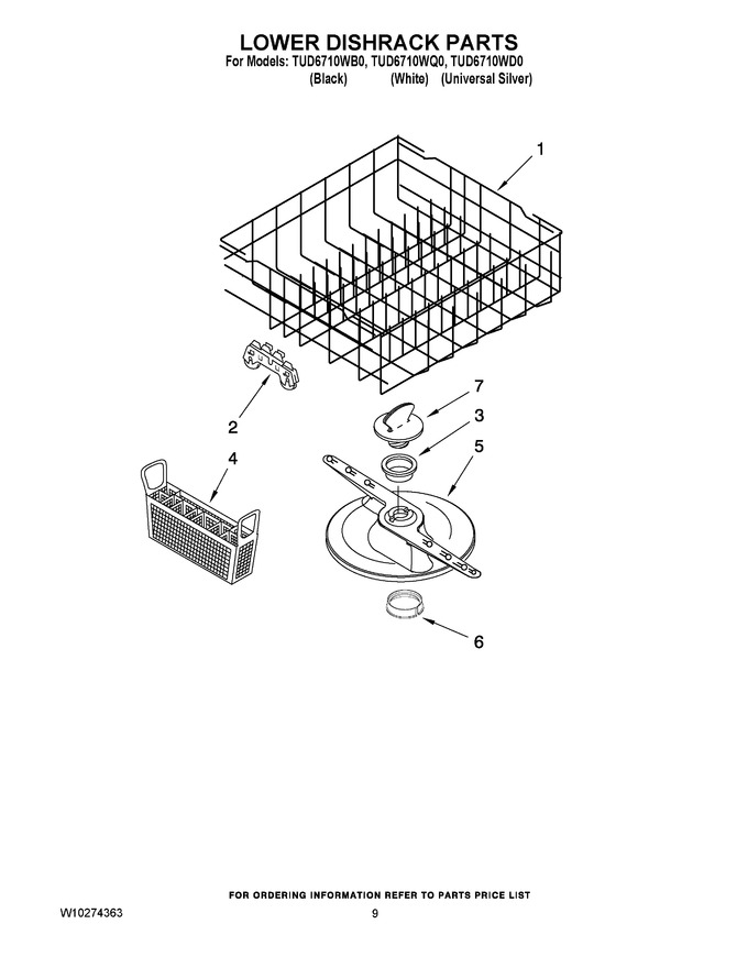 Diagram for TUD6710WB0