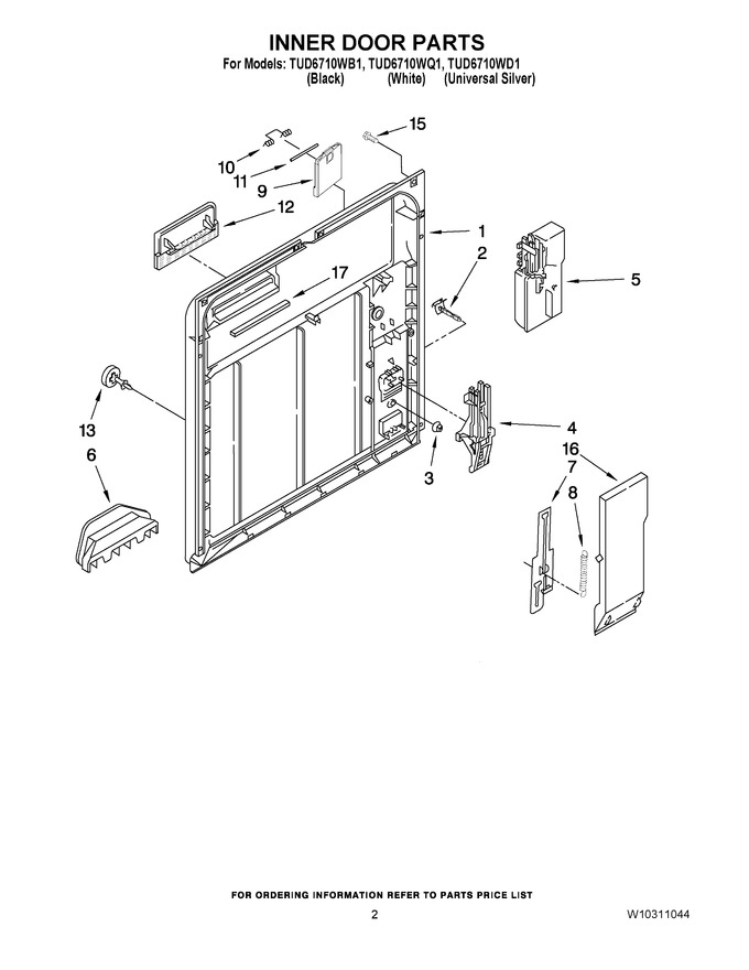 Diagram for TUD6710WB1