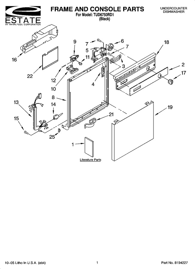 Diagram for TUD6750RD1
