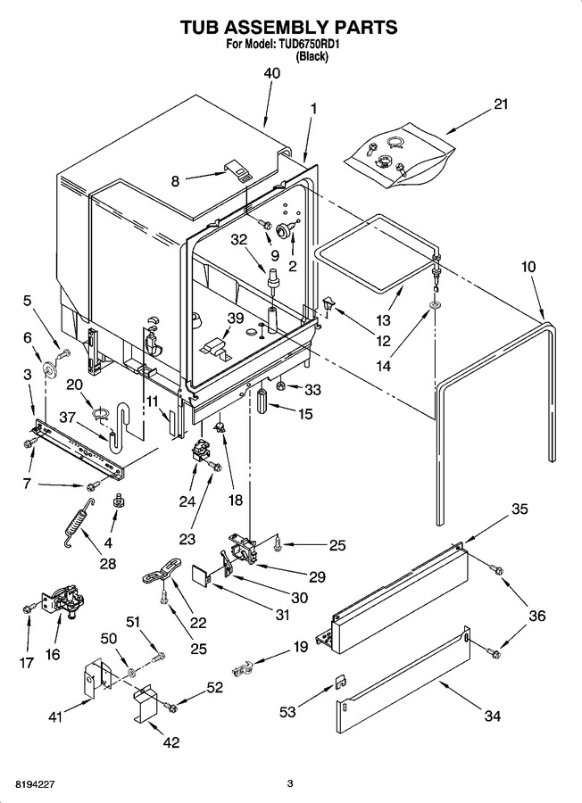 Diagram for TUD6750RD1