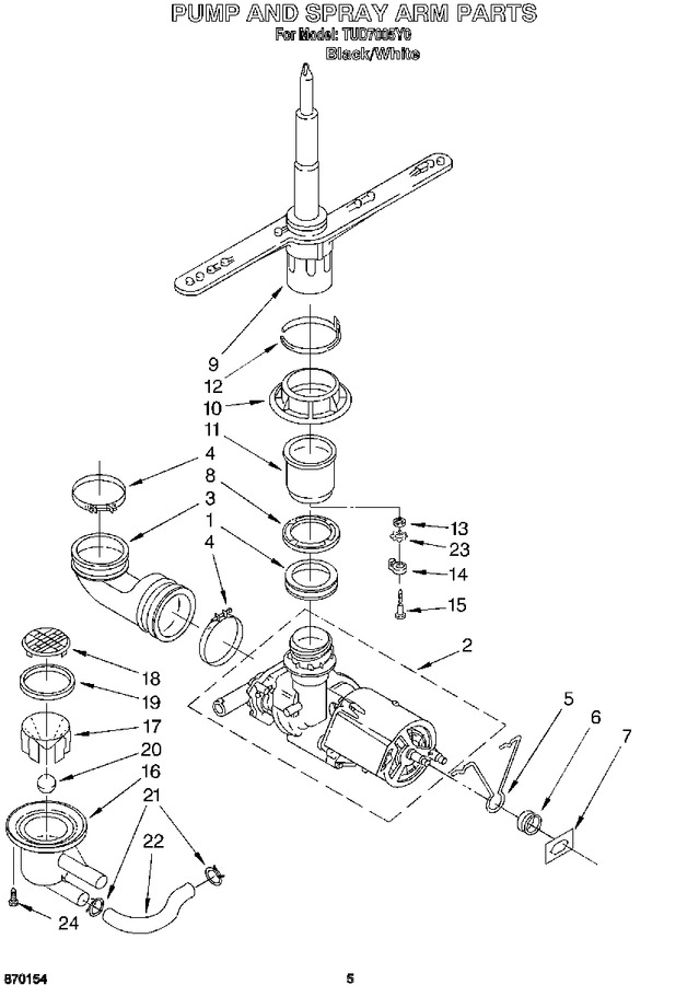 Diagram for TUD7005Y0