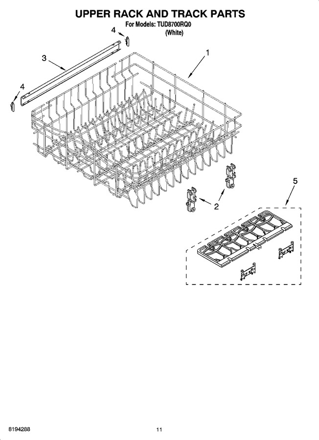 Diagram for TUD8700RQ0
