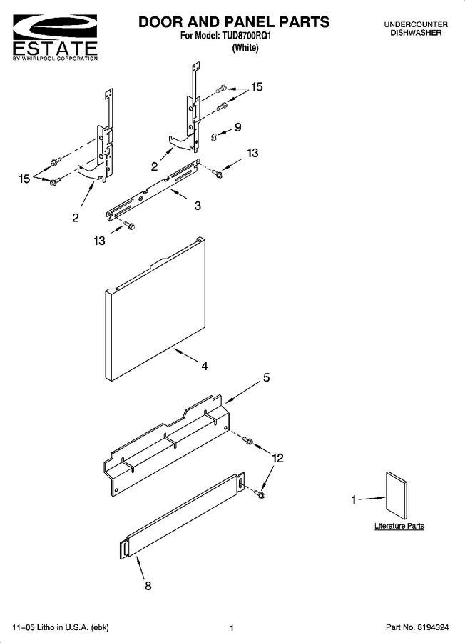 Diagram for TUD8700RQ1