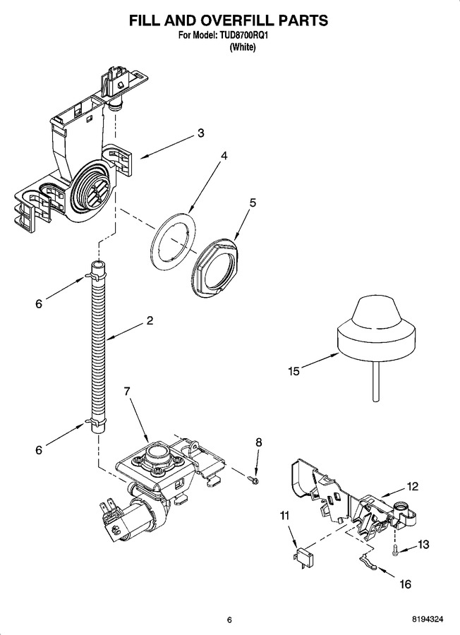 Diagram for TUD8700RQ1