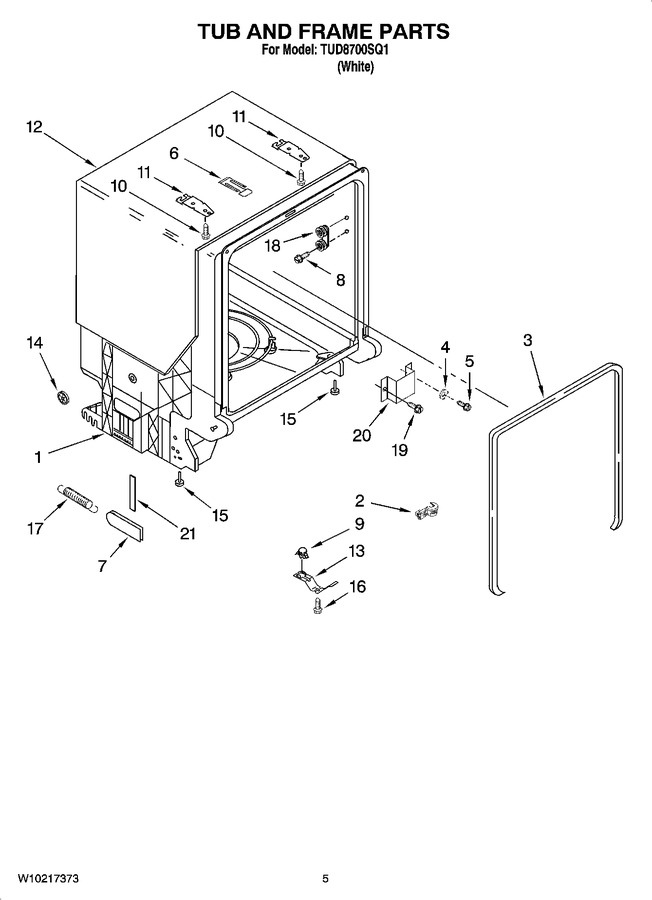 Diagram for TUD8700SQ1