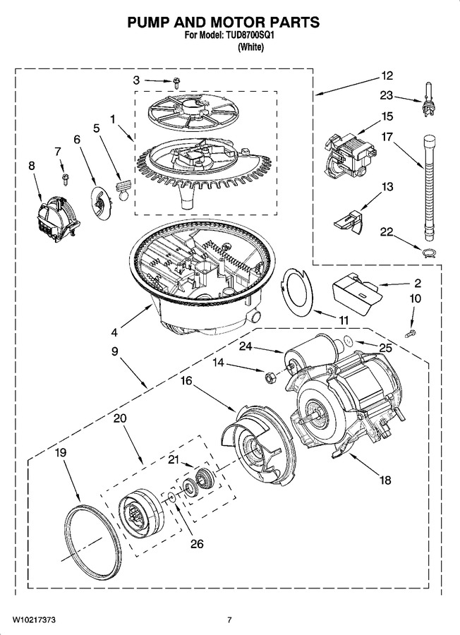 Diagram for TUD8700SQ1