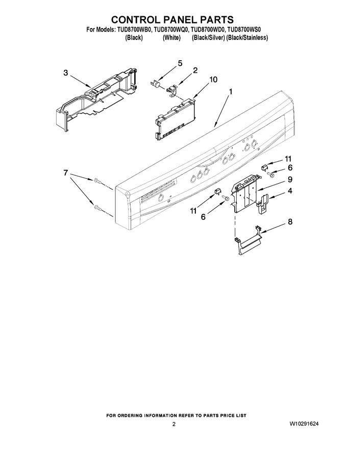 Diagram for TUD8700WD0