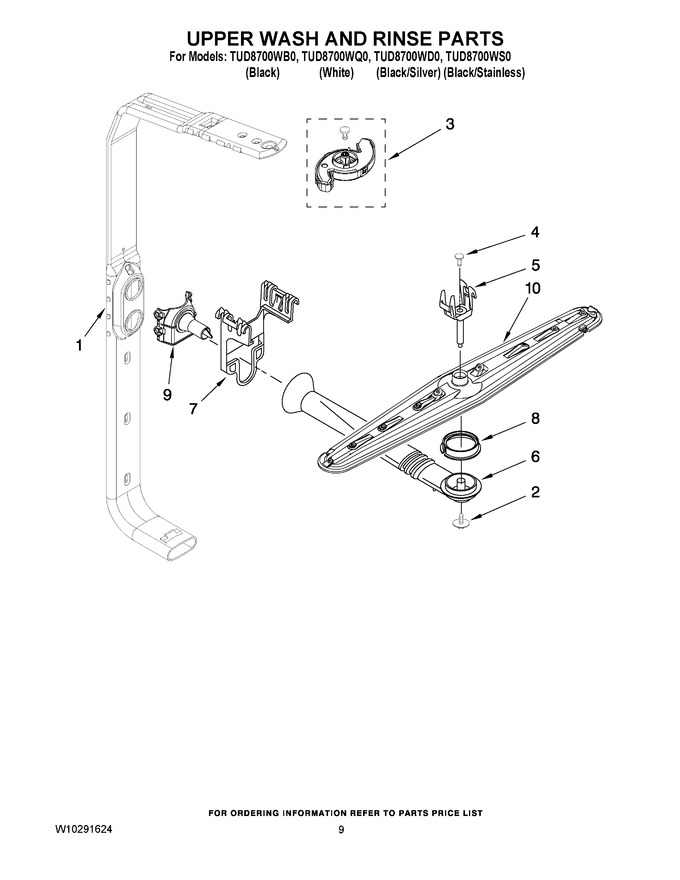 Diagram for TUD8700WD0