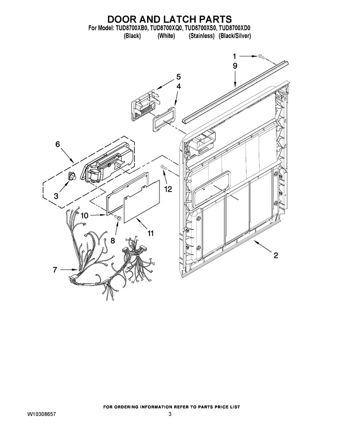 Diagram for TUD8700XS0
