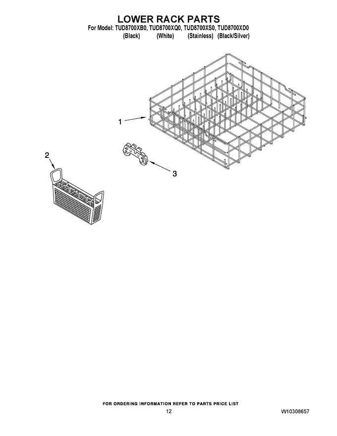 Diagram for TUD8700XD0