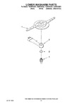 Diagram for 11 - Lower Washarm Parts