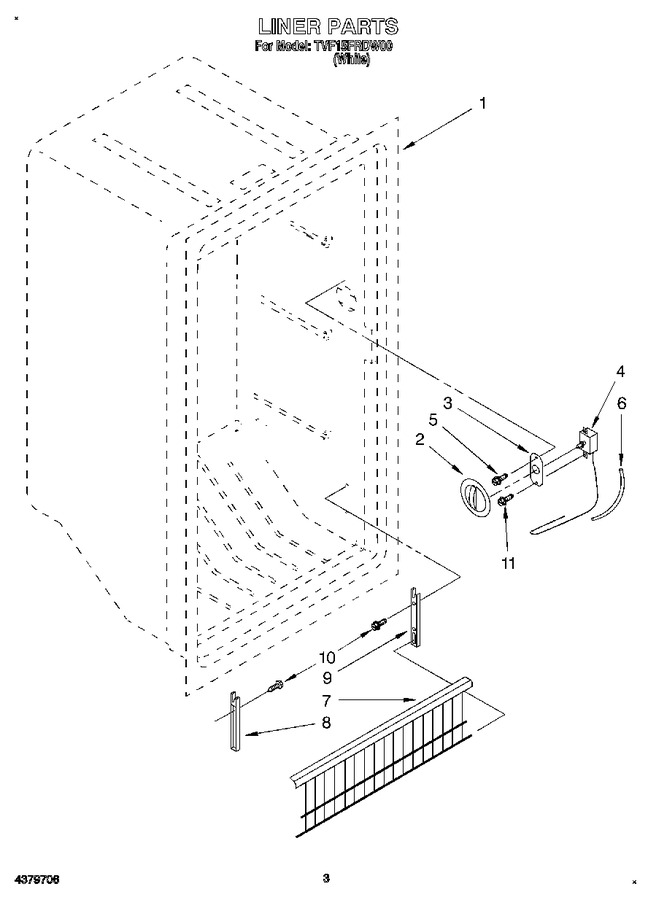 Diagram for TVF15FRDW00