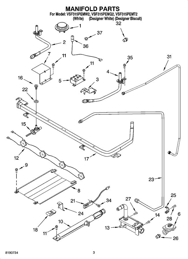 Diagram for VSF315PEMQ2
