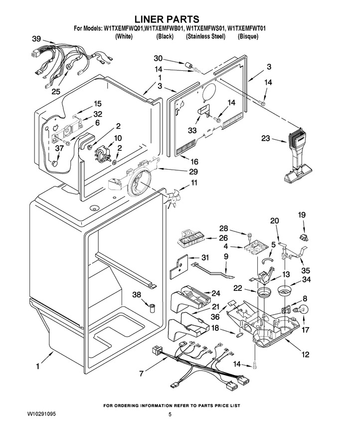 Diagram for W1TXEMFWQ01
