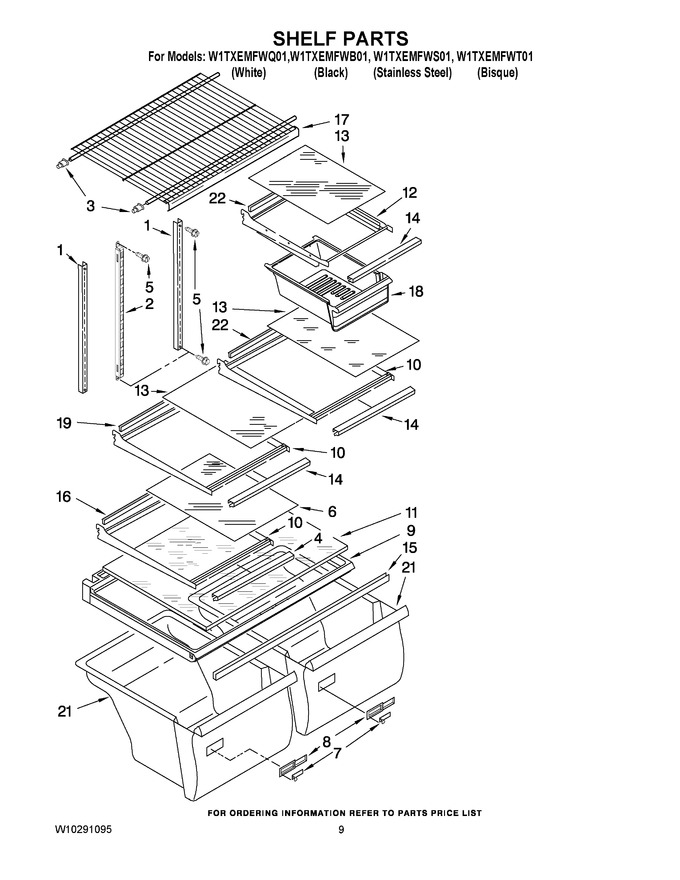 Diagram for W1TXEMFWQ01