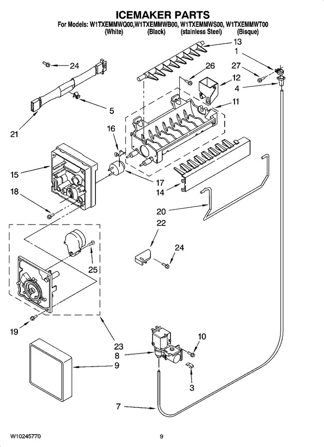 Diagram for W1TXEMMWT00