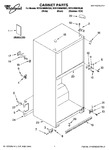 Diagram for 01 - Cabinet Parts
