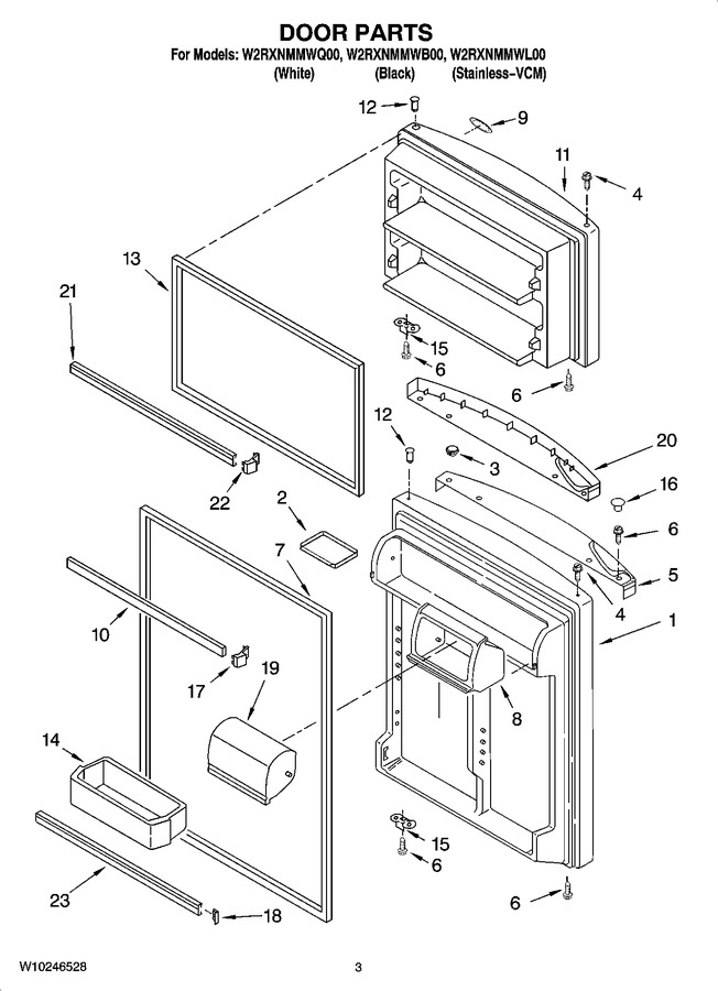 Diagram for W2RXNMMWL00
