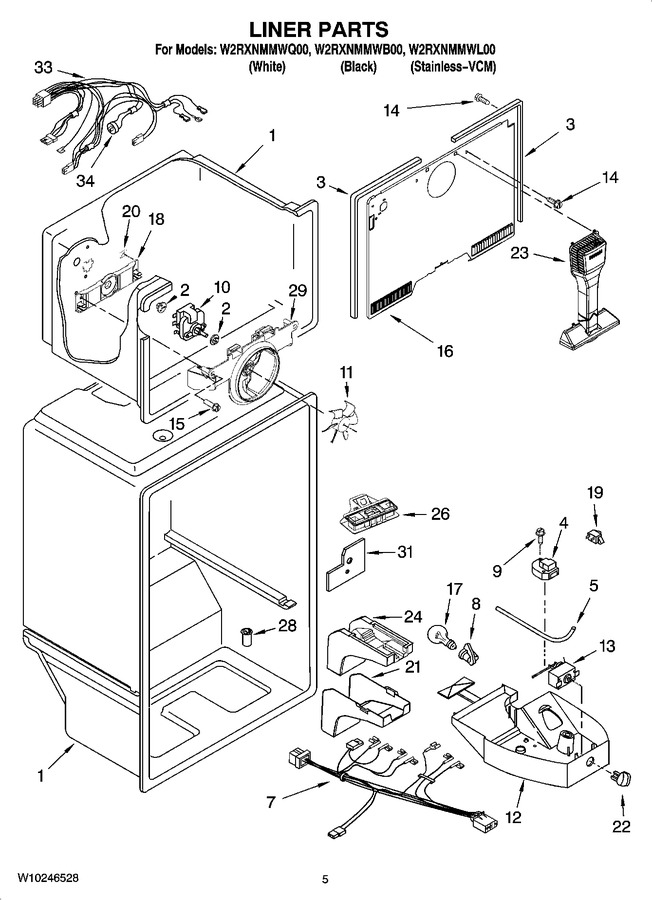 Diagram for W2RXNMMWL00