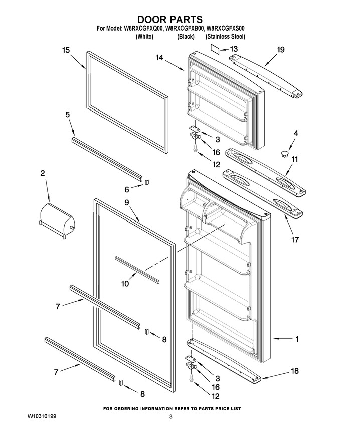 Diagram for W8RXCGFXQ00