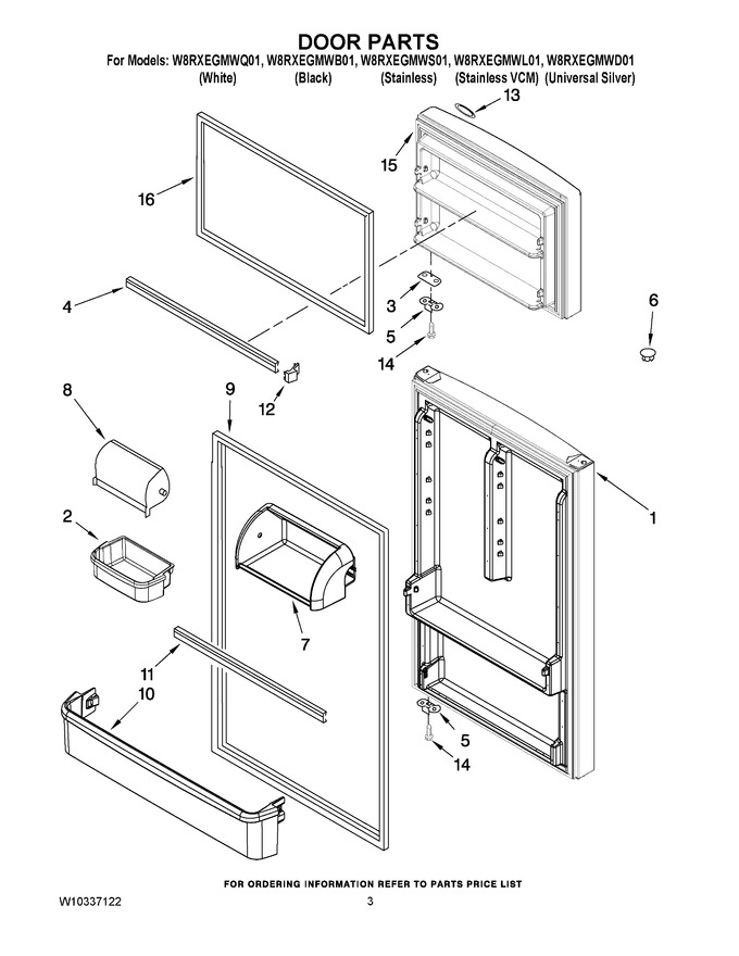 Diagram for W8RXEGMWB01