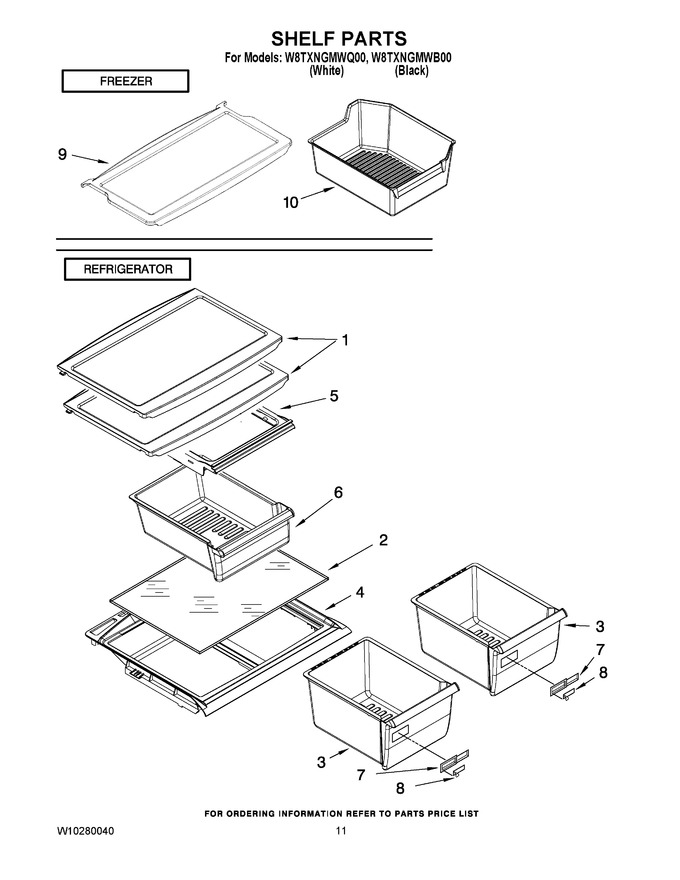 Diagram for W8TXNGMWB00