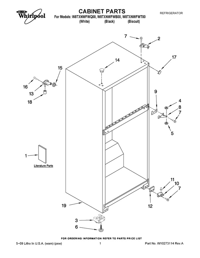 Diagram for W8TXNWFWT00