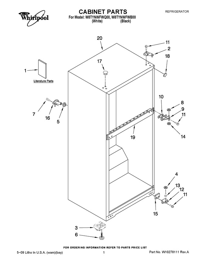 Diagram for W8TYNWFWB00