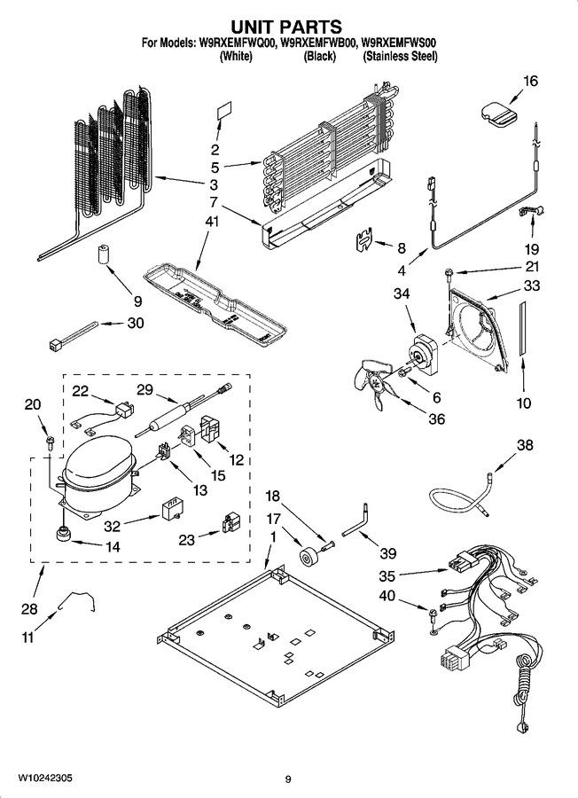 Diagram for W9RXEMFWB00