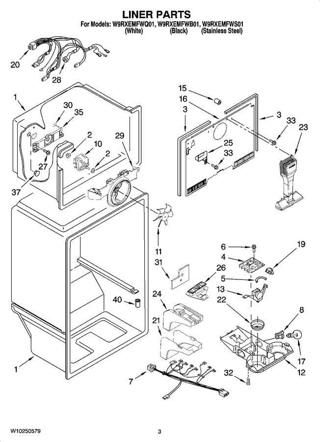 Diagram for W9RXEMFWB01