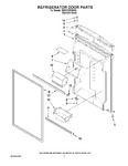Diagram for 04 - Refrigerator Door Parts
