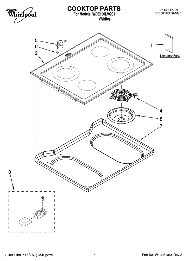 Diagram for WDE150LVQ01