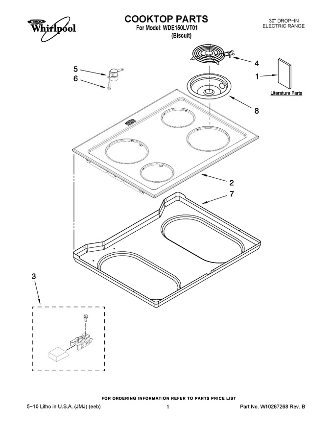 Diagram for WDE150LVT01C