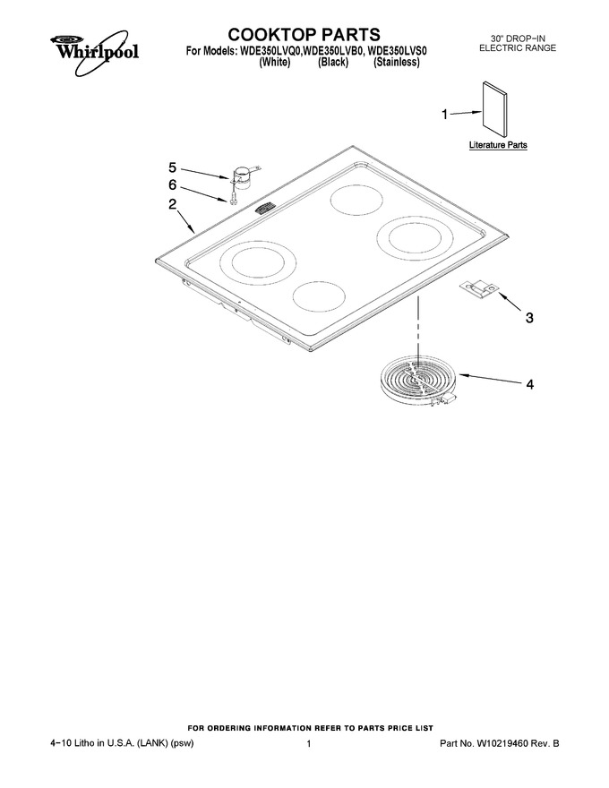 Diagram for WDE350LVB0