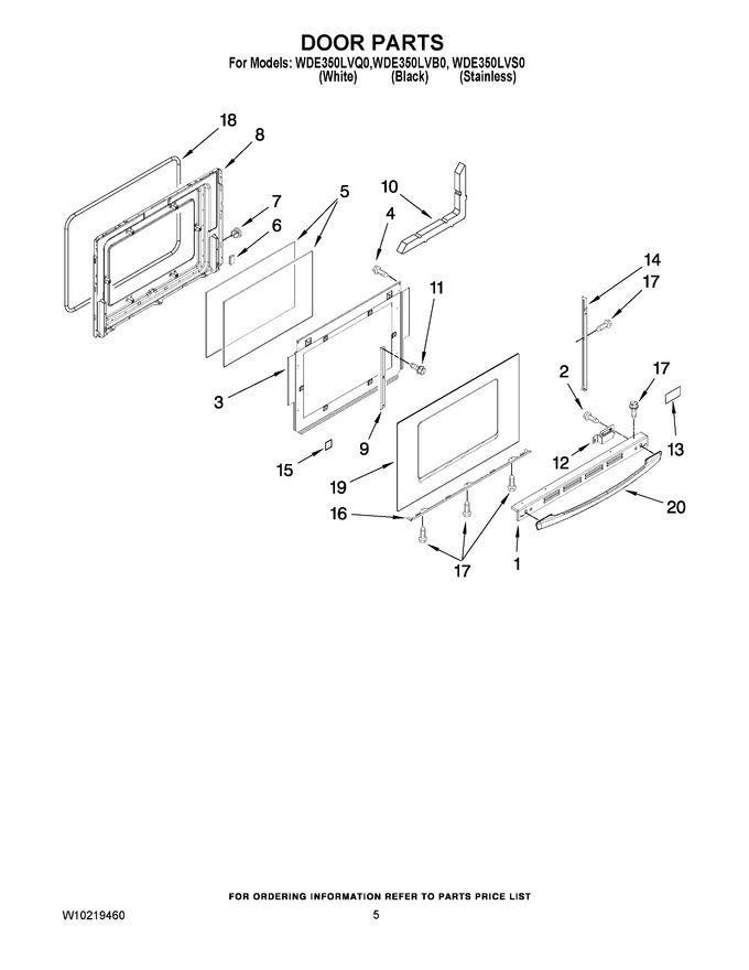 Diagram for WDE350LVB0
