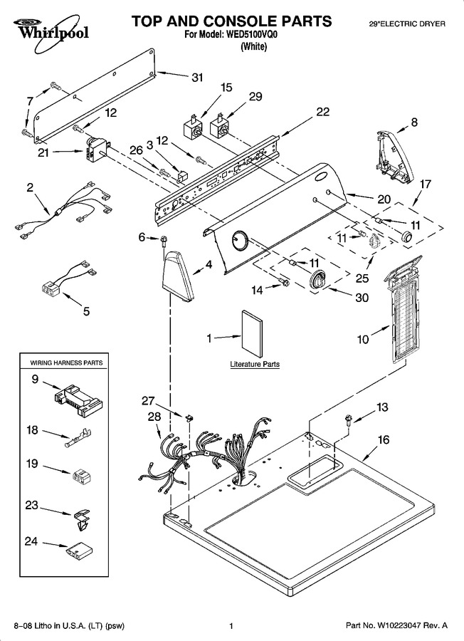 Diagram for WED5100VQ0