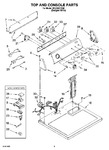 Diagram for 02 - Top And Console Parts