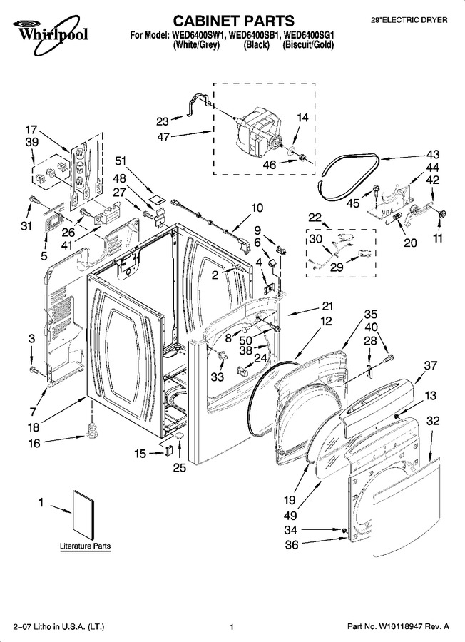 Diagram for WED6400SG1