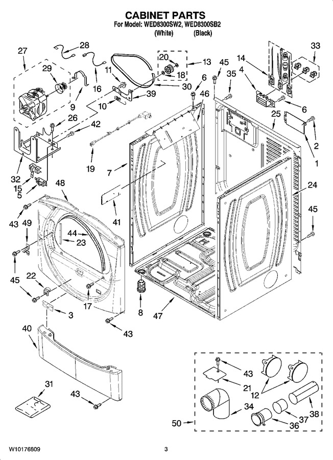 Diagram for WED8300SB2